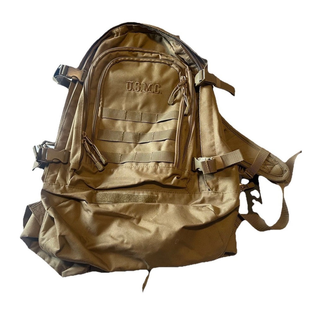 Code Alpha Military USMC Coyote Brown Backpack Marines Pack